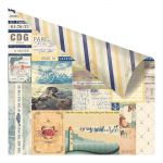 Prima Marketing Inc - St. Tropez Double-Sided Cardstock 12"X12" - Pampelonne